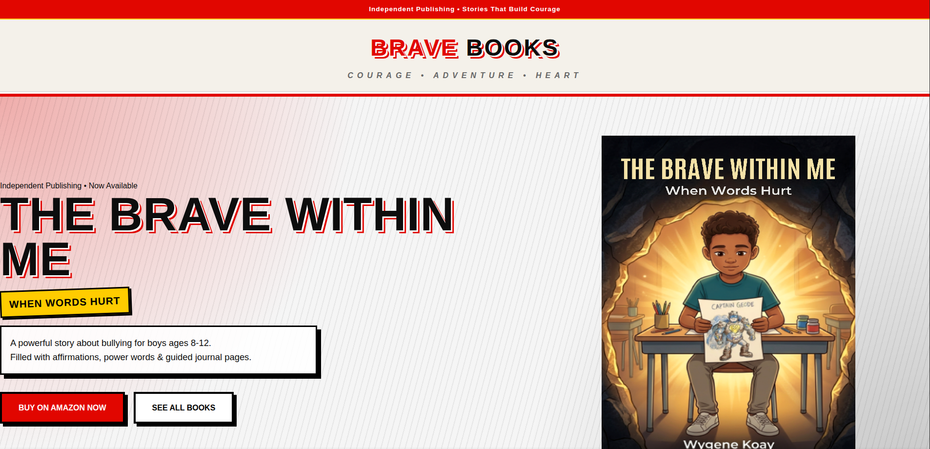 Brave Books Project Optimization