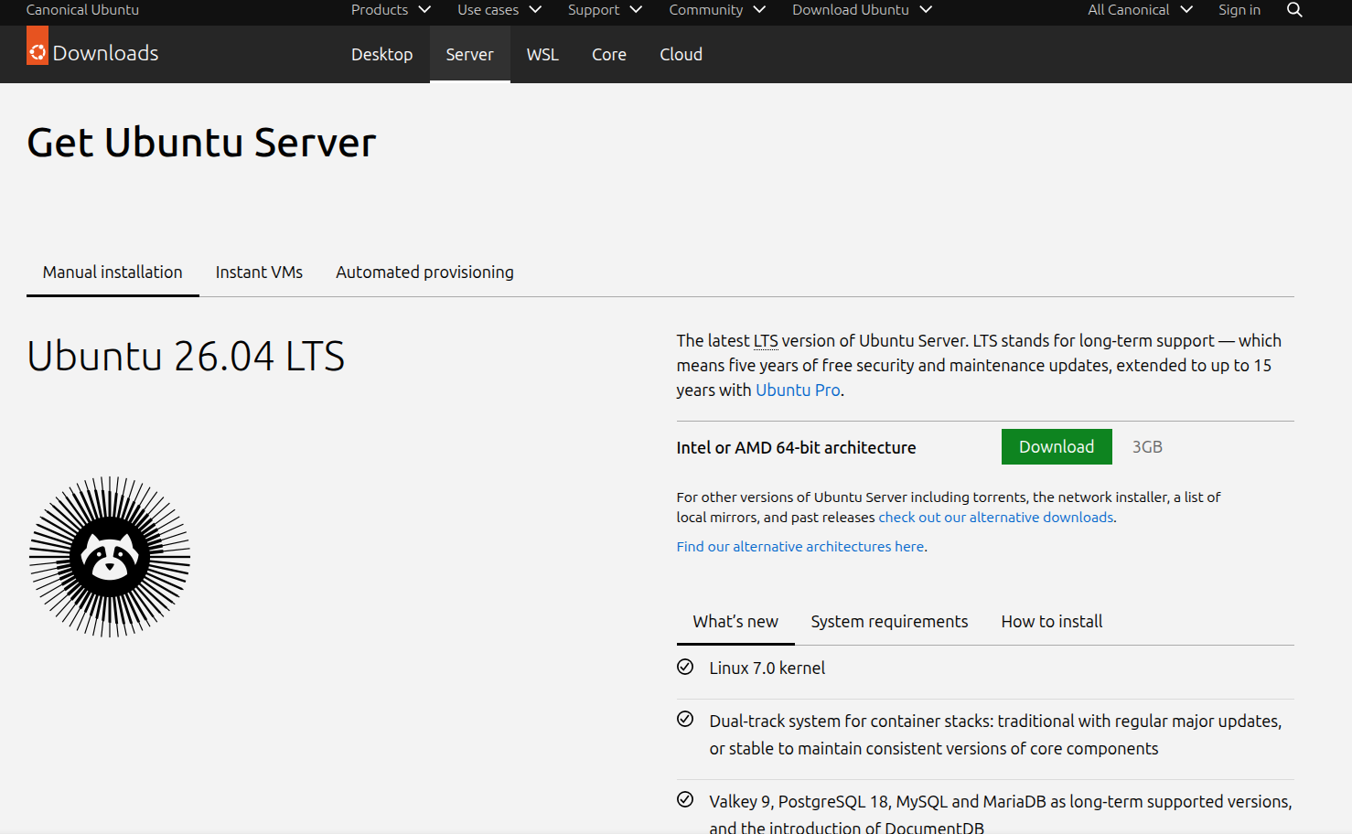 Ubuntu Server ISO